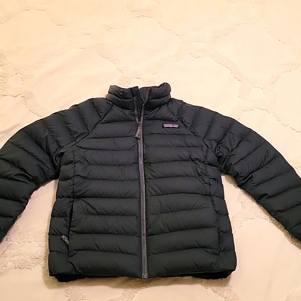 PATAGONIA Kids' Down Sweater Puffer Jacket Size S 7/8
